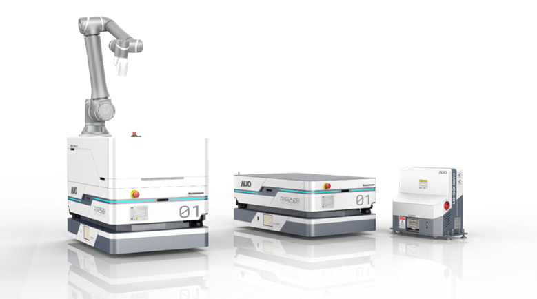 sungame數位開發的自主式移動機器人（AMR250M），搭配全向輪並結合AI演算法、2D LiDAR、3D攝影機等技術，協助客戶實現產線全自動化